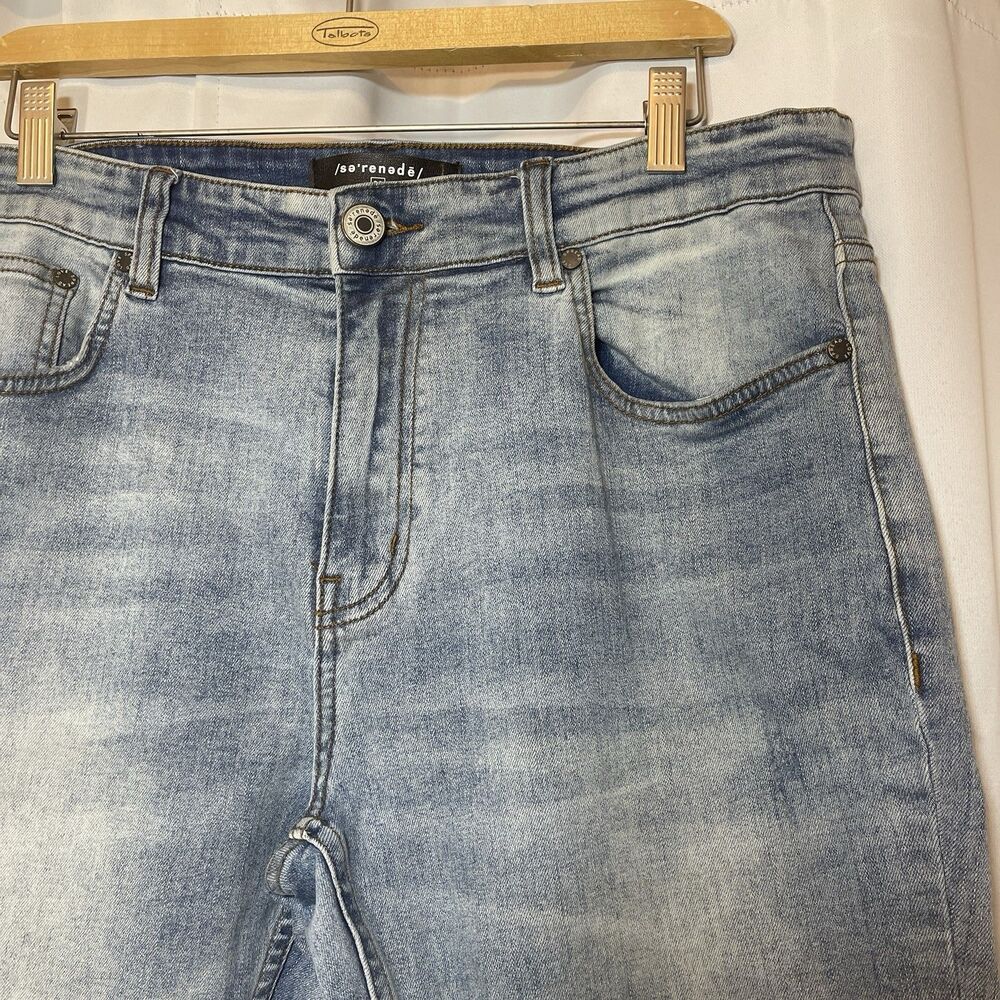 Serenede Jeans Fitted Stretch Denim 34x32.5